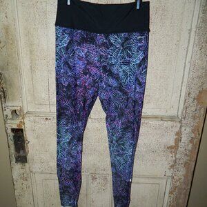 Nike Swim Leggings Tights Womens Size M (UU-16)